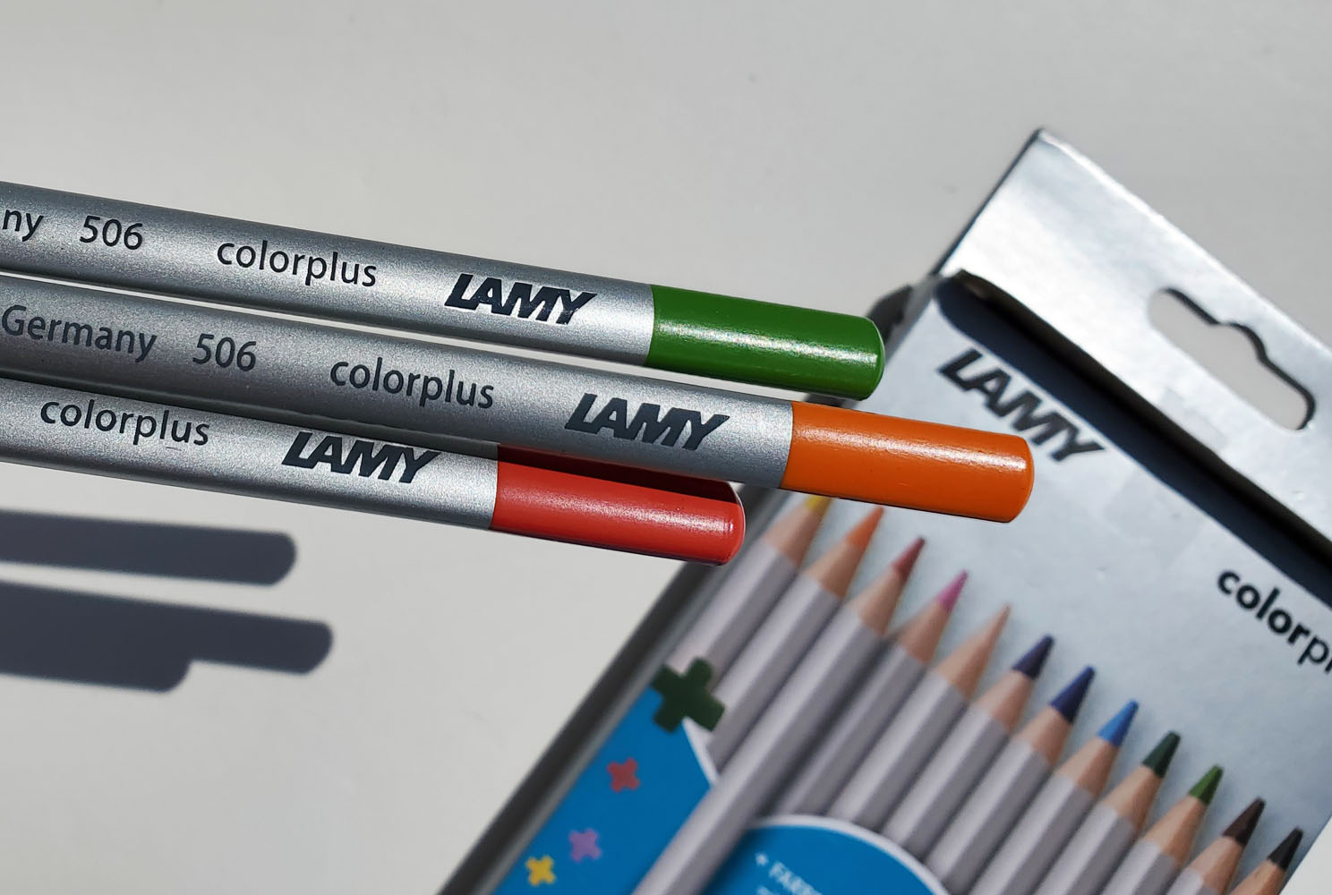 Fueled by Clouds & Coffee Review Lamy Plus Colored Pencils