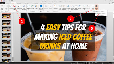 powerpoint, tutorial powerpoint, memasukan musik ke slide powerpoint