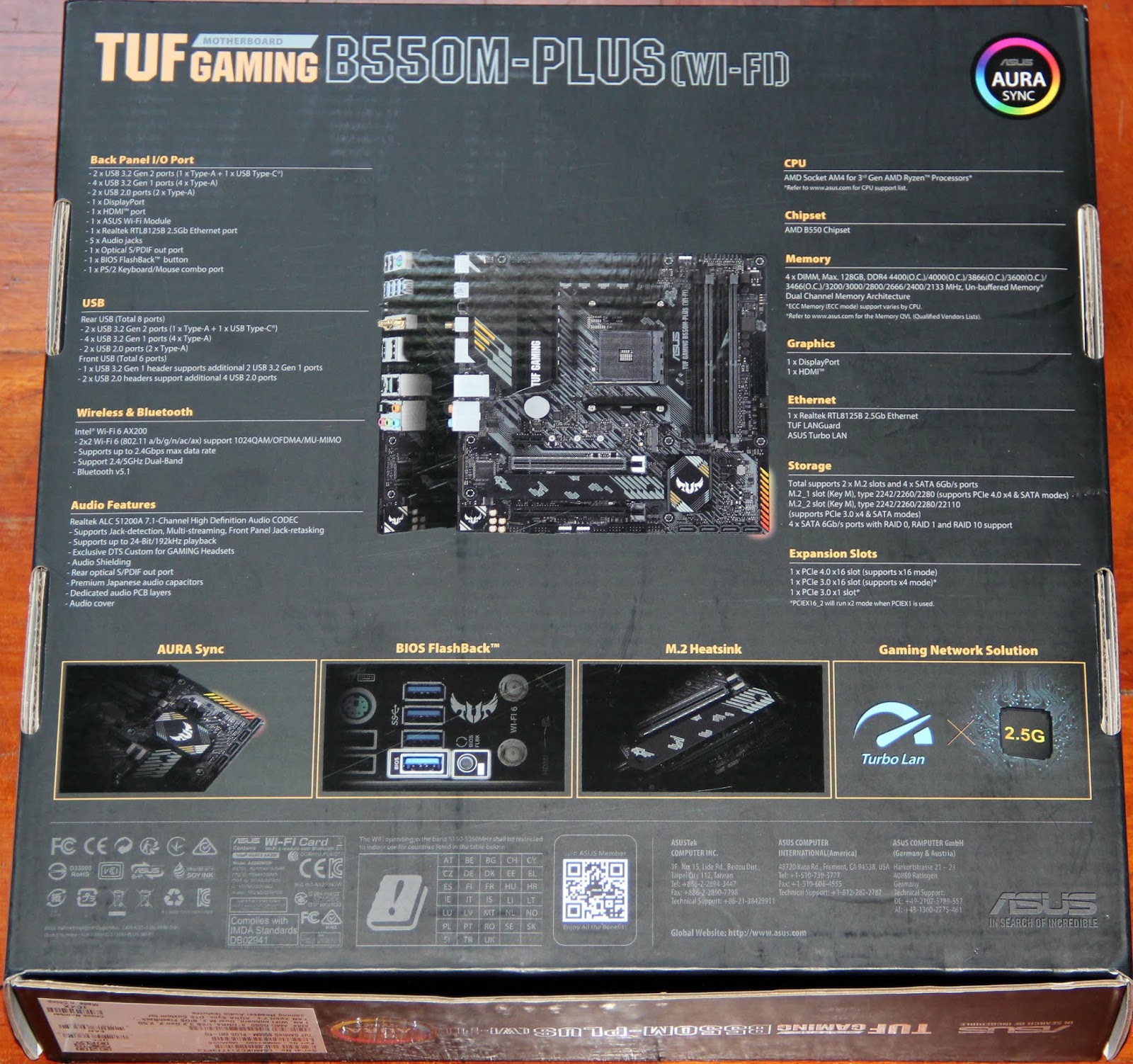 B550 tuf pro gaming