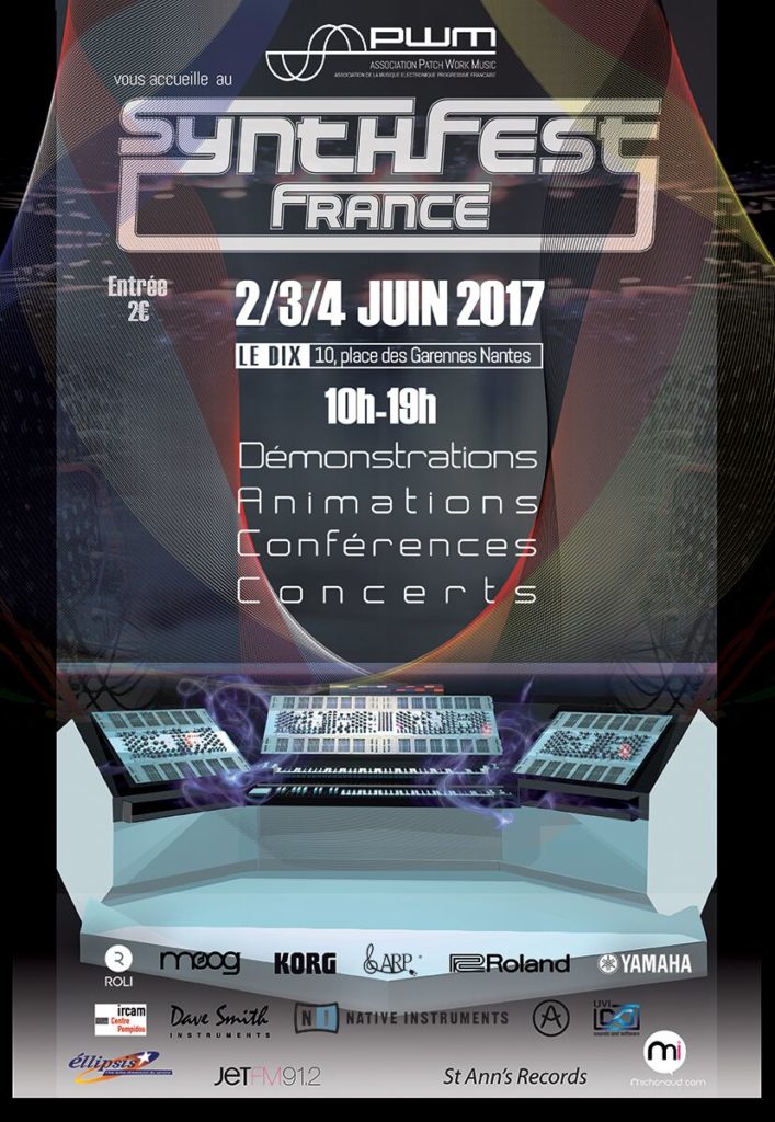 MATRIXSYNTH Synth Fest in France, Nantes June 2nd/3rd/4th 2017