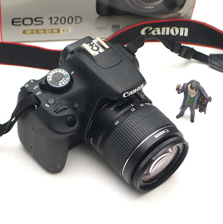 Kamera Canon 1200D Fullset | SC 2 Ribu an