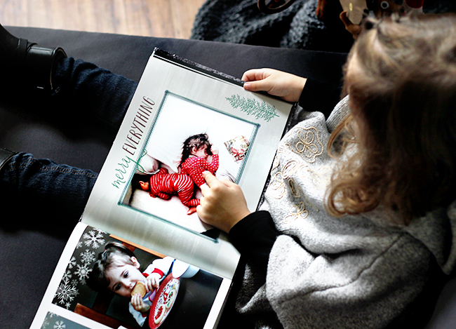 Making a Holiday Photo Book For Your Kids