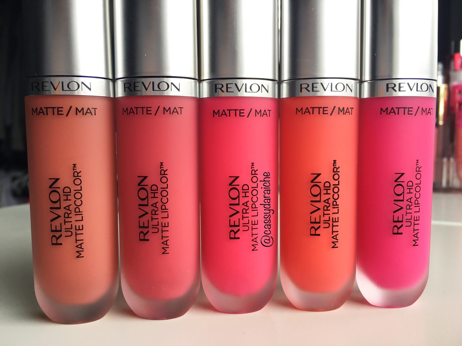 Cassy's Life in Lipstick Revlon Ultra HD Matte Lipcolor