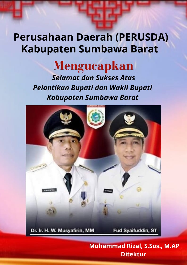 IKLAN SELAMAT PELANTIKAN BUPATI/WAKIL BUPATI KSB