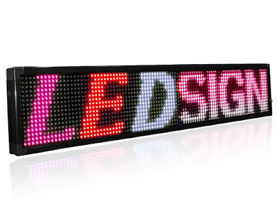 RWP Programmable Scrolling LED Sign with two rows from Afforable LED
