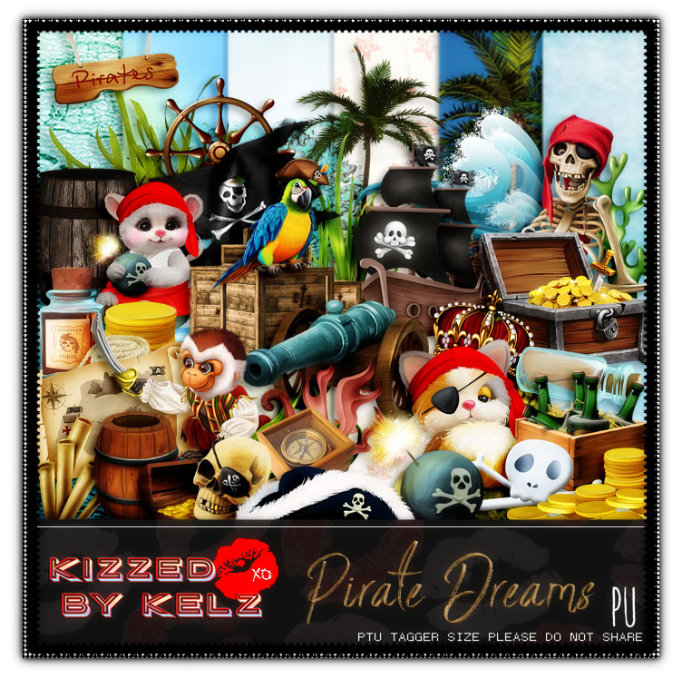 Kizzed By Kelz New kit in store! Pirate Dreams