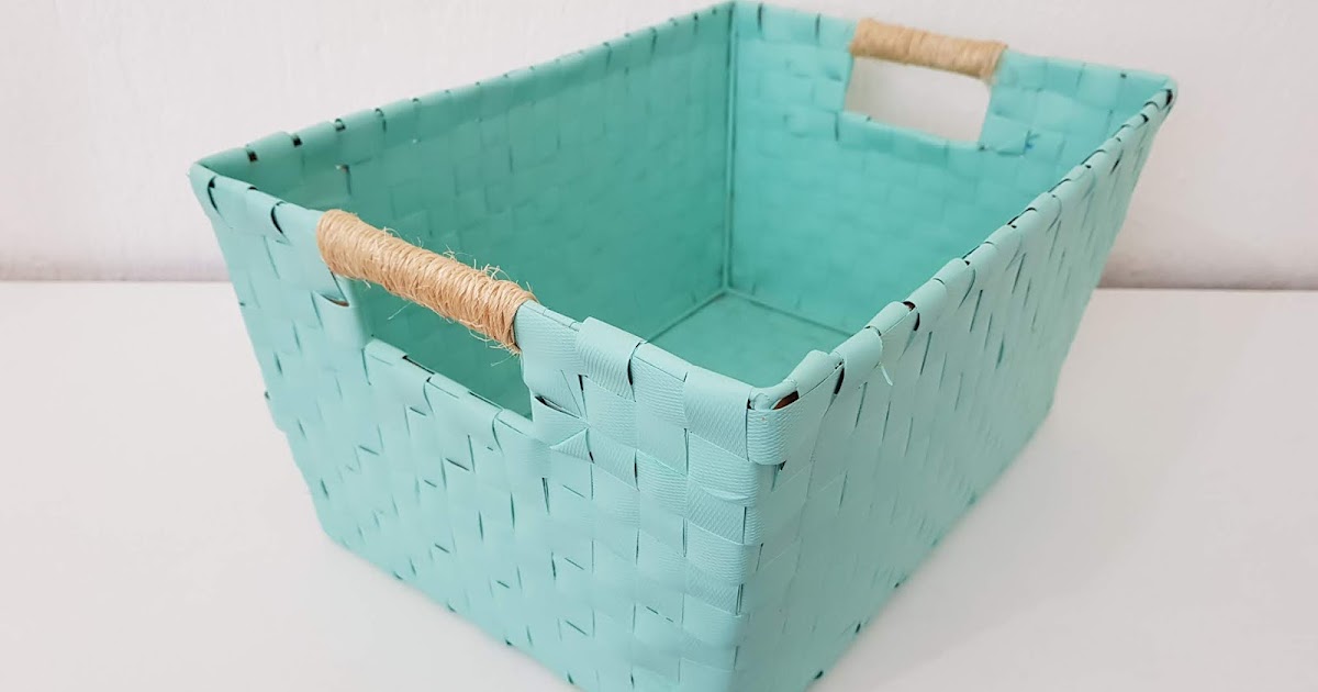 DIY Pretty Storage Basket
