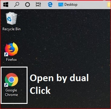 open google chrome after install