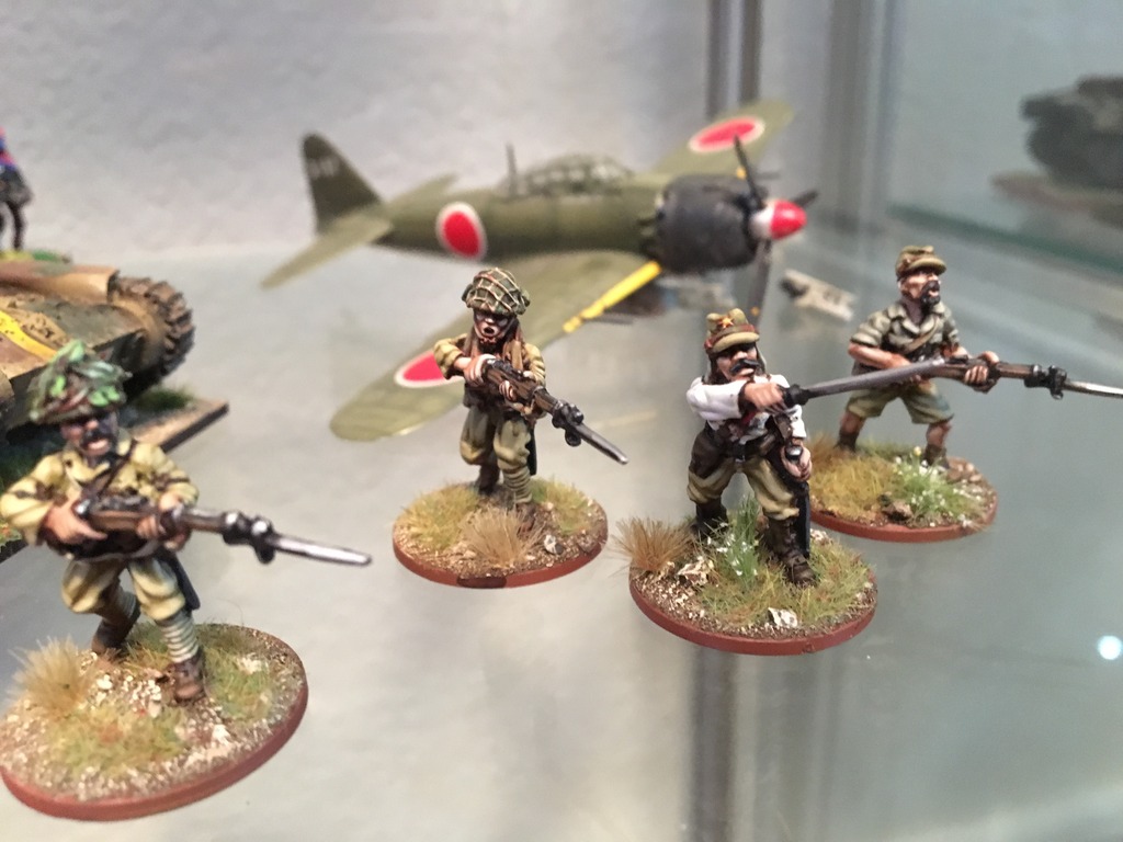 Spanish Lead Painting Bolt Action Japanese & comission