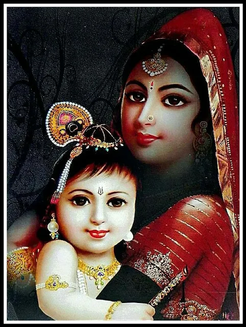 krishna yashodha images