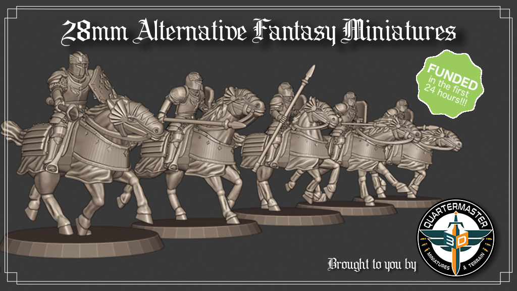 Tabletop Fix Quartermaster 3D 28mm Alternative Fantasy Miniature
