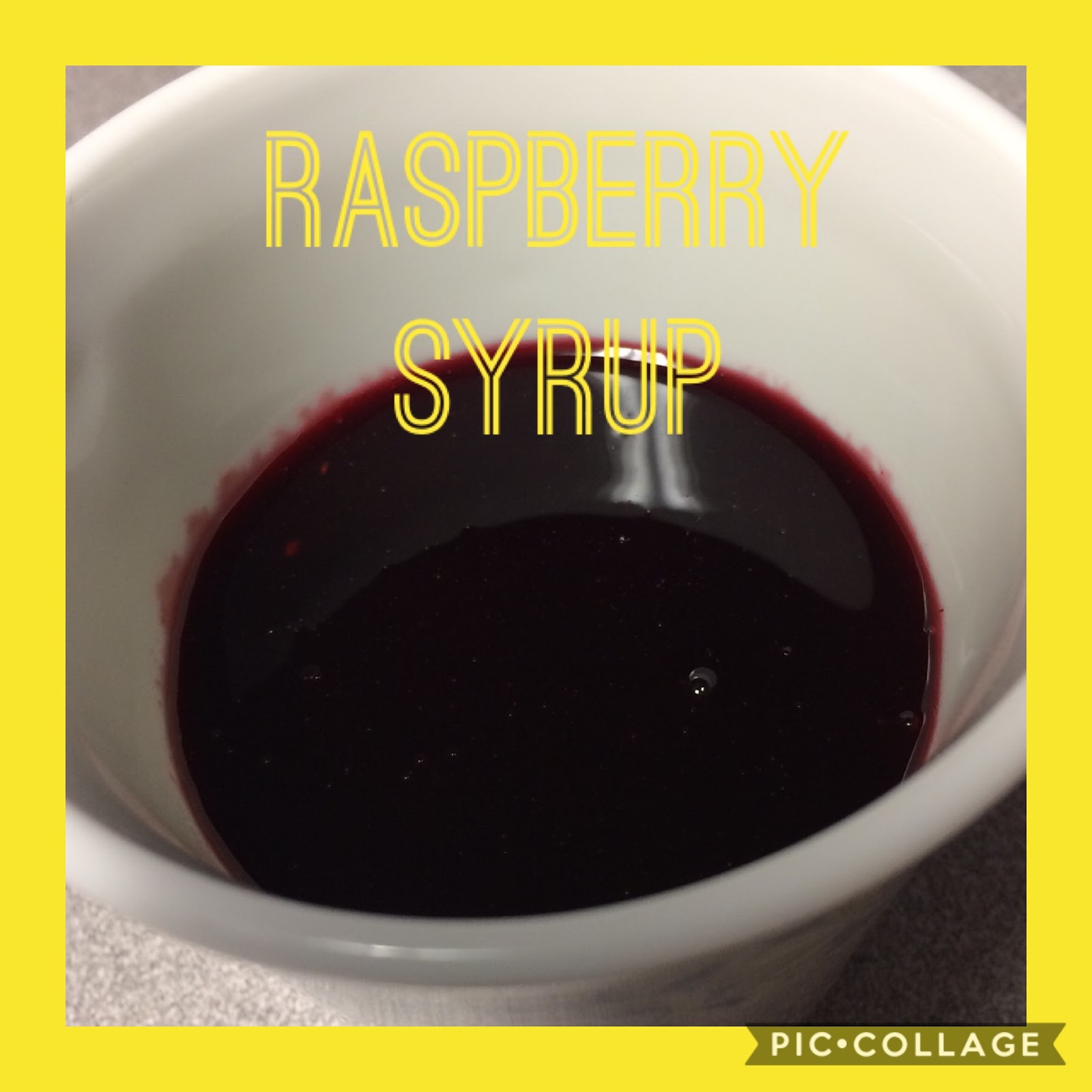 ~My Recipe Book~: Raspberry Syrup