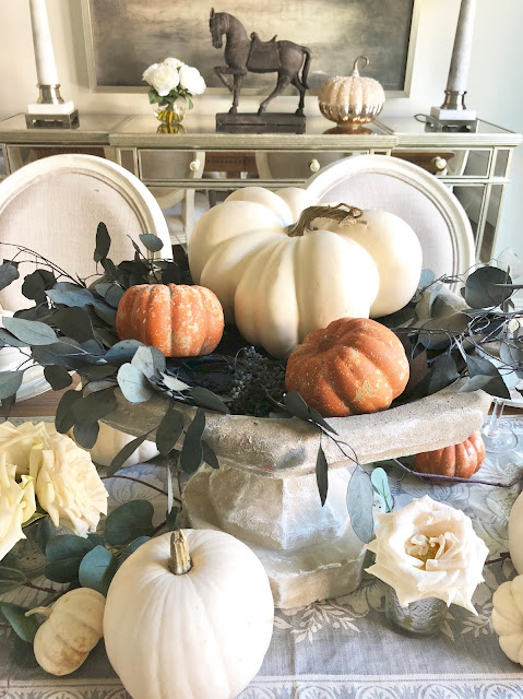 Classic Style Home: Early Fall Tablescape