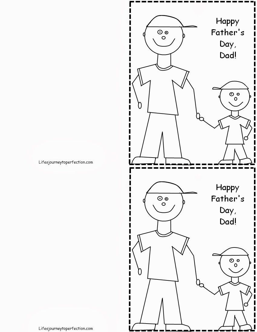 Life's Journey To Perfection Mommy Monday Father's Day Card Free printable Life's Journey To Perfection Mommy Monday Father's Day Card Free printable
