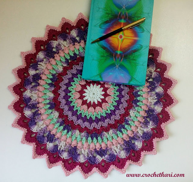 crochet mandala free pattern