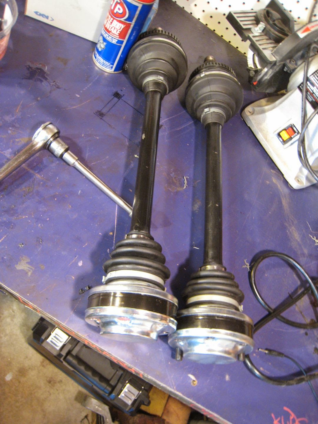 M3 PINK Rear Suspension Overhaul Part V e36 m3 Halfshaft/axle CV Boot