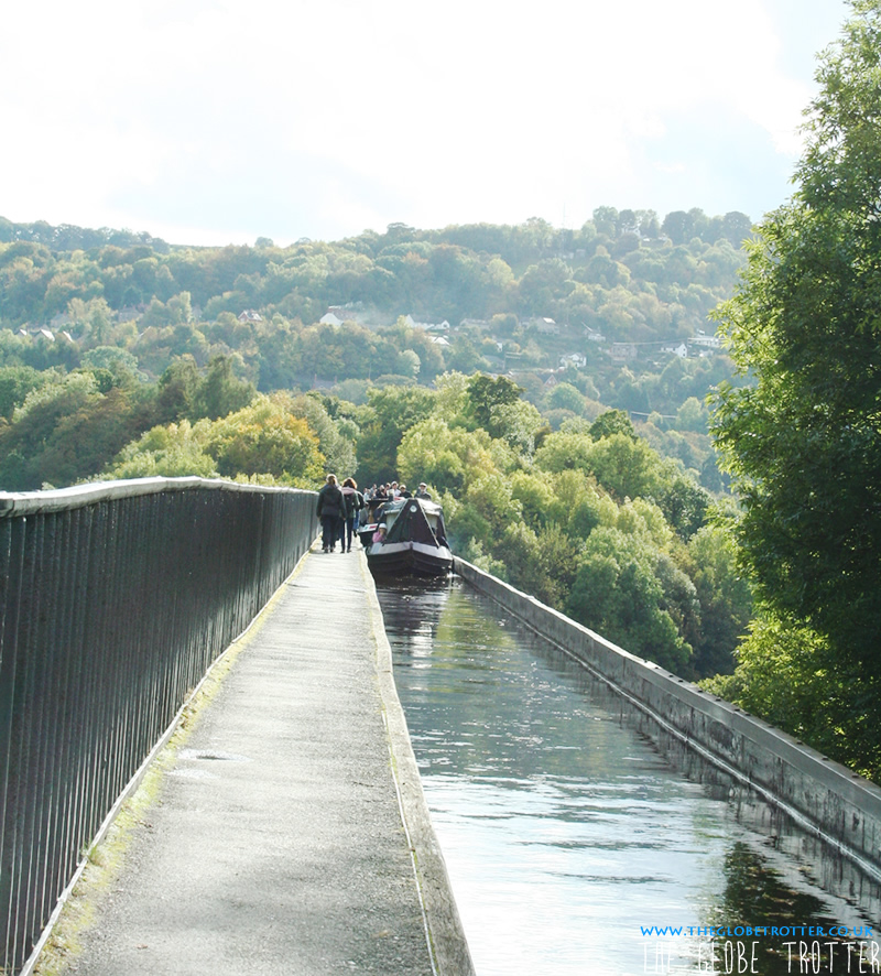 Pontcysyllte Aqueduct, Cefn Mawr Viaduct and Horseshoe Falls The