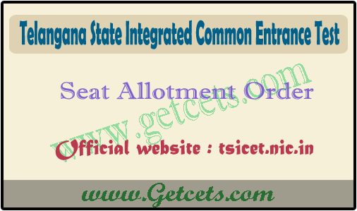 TS ICET Seat Allotment 2024-2025 results download tsicet.nic.in