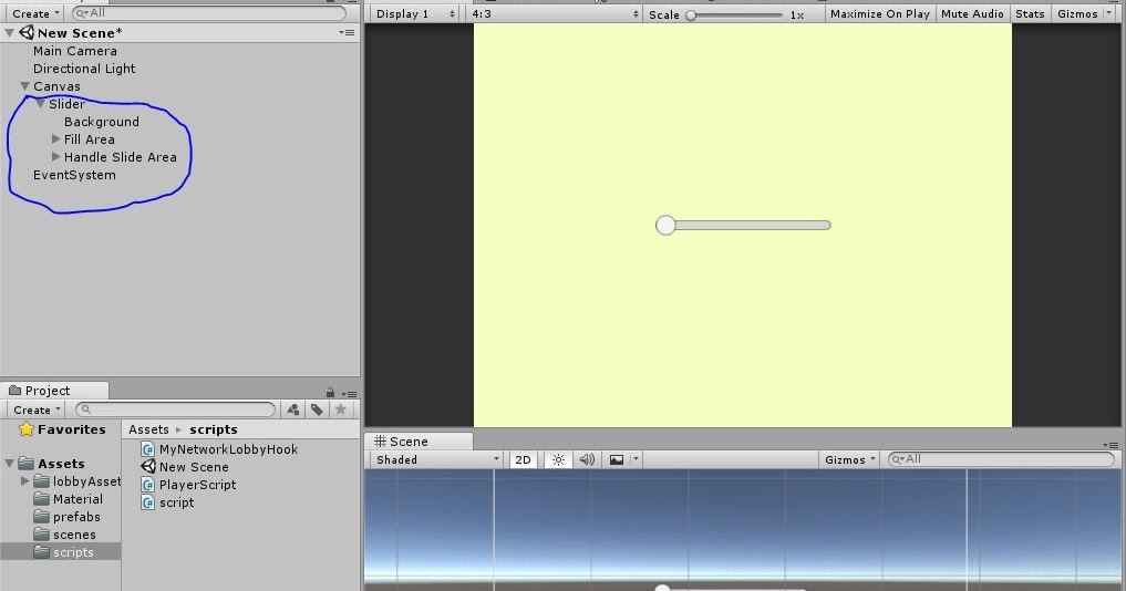 Tech Tutorials how to use slider in unity