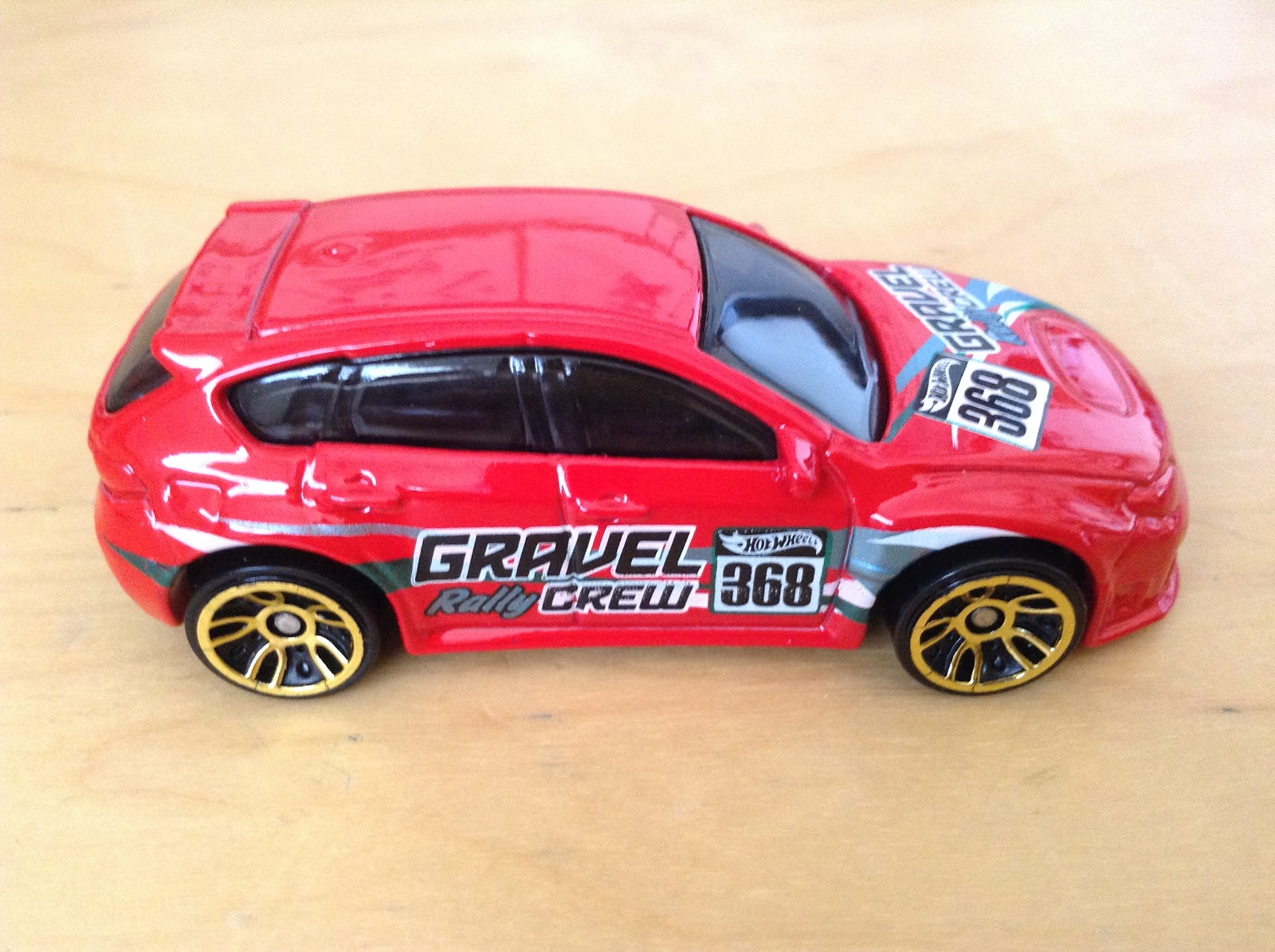 JULIAN'S HOT WHEELS BLOG: Subaru WRX STI (2016 HW Digital Circuit)