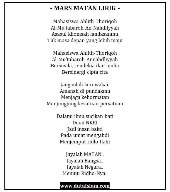 Lirik Lagu Mars Mahasiswa - Cari Pembahasannya