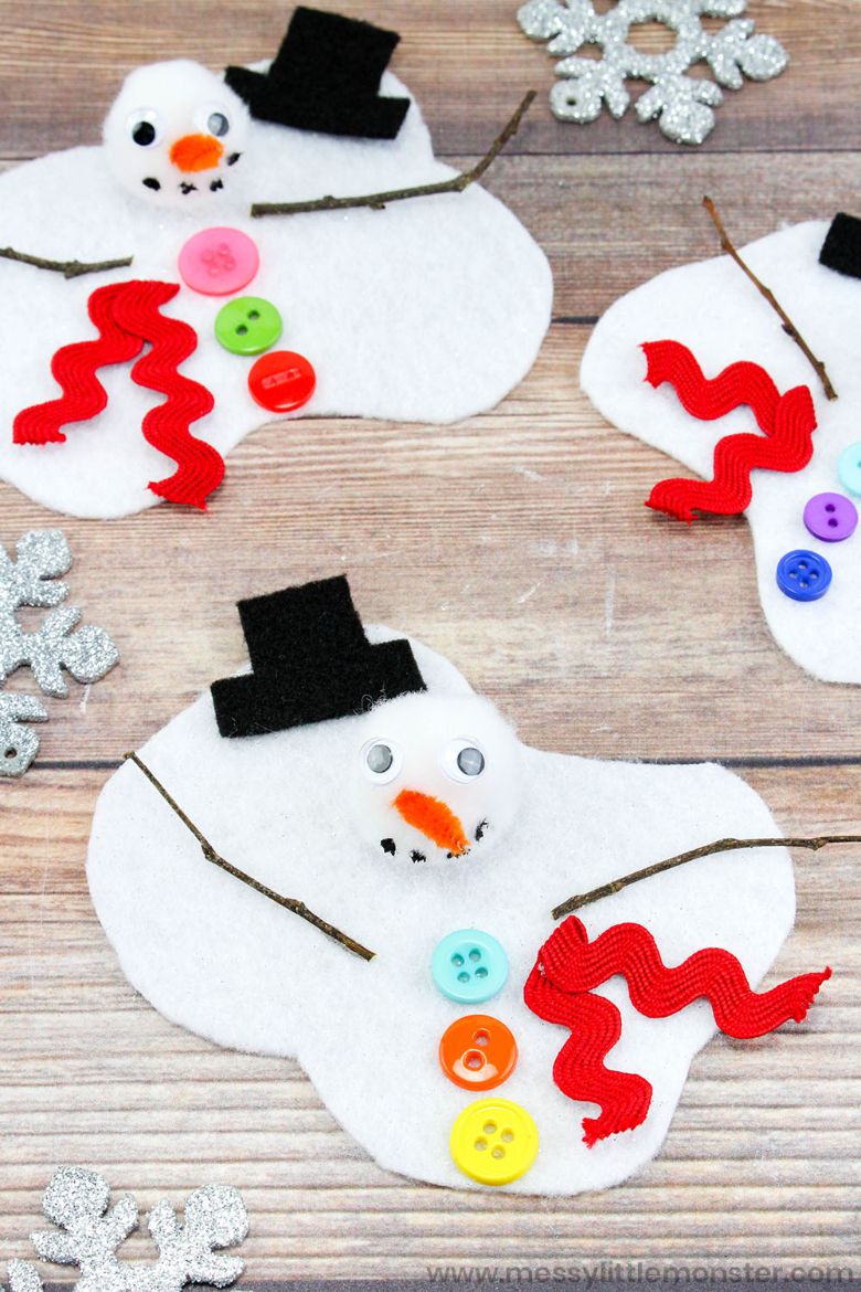 winter craft ideas, winter arts and crafts, winter art projects-DIY ART PINS