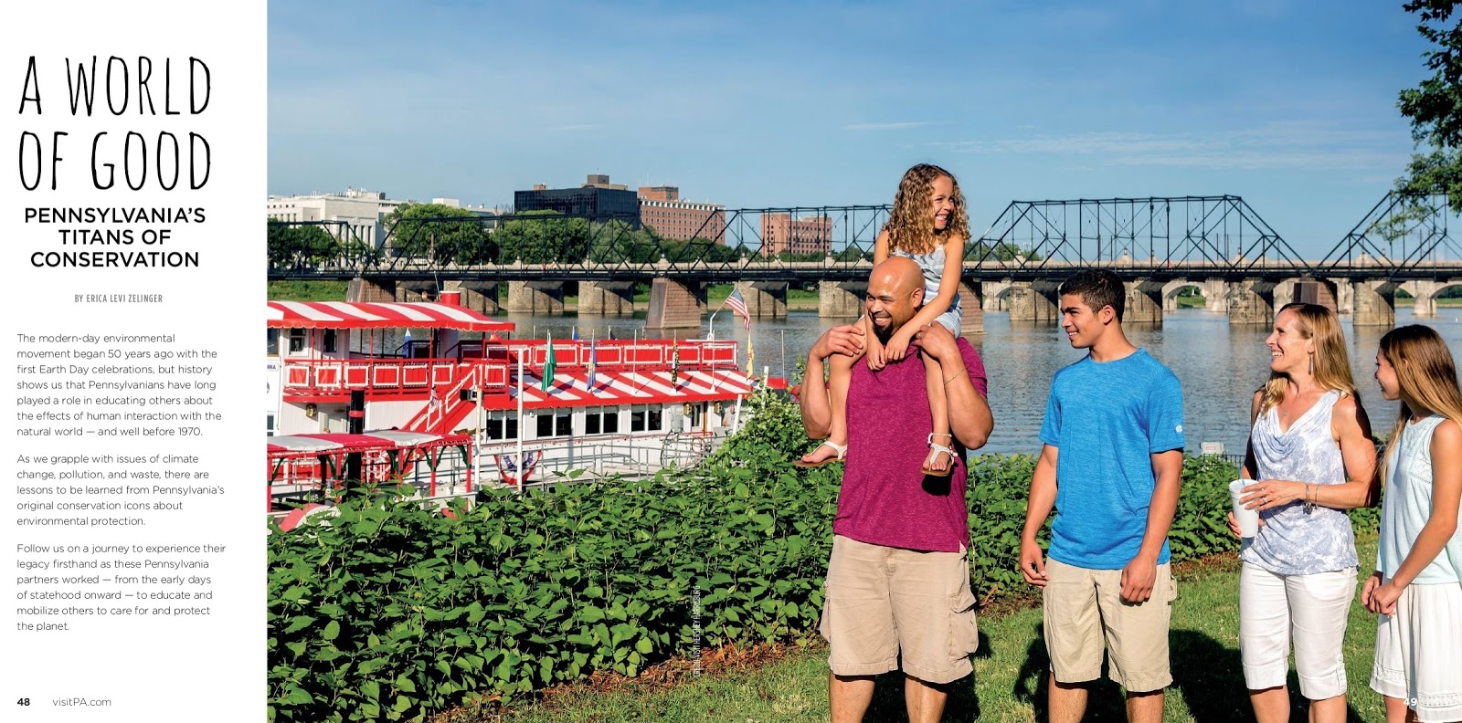 Pa Environment Digest Blog New Visit Pa Happy Traveler Guide Includes Special Earth Day 50 Pa Feature Story