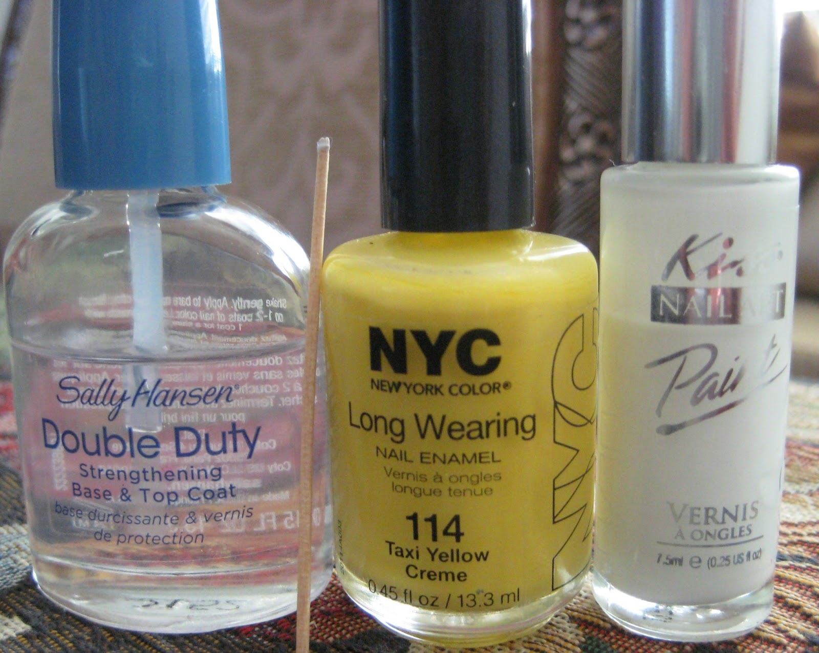 5 Finger Discount Cute Holiday Nail Art on a budget Baby Footprint