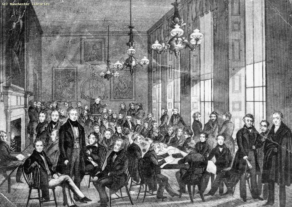 Andrew Simpson Campaigning with the Anti Corn Law League in Manchester