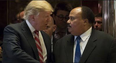 dd Donald Trump meets with Martin Luther King Jr.'s son (photos)