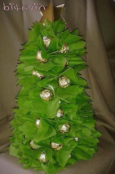Bitavin S Bastel Blog Susser Weihnachtsbaum Rocher
