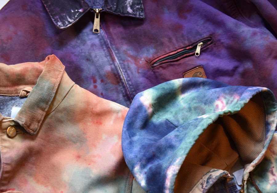 DAMAGEDONE OFFICIAL BLOG CARHARTT ”TIE DYE” JACKET