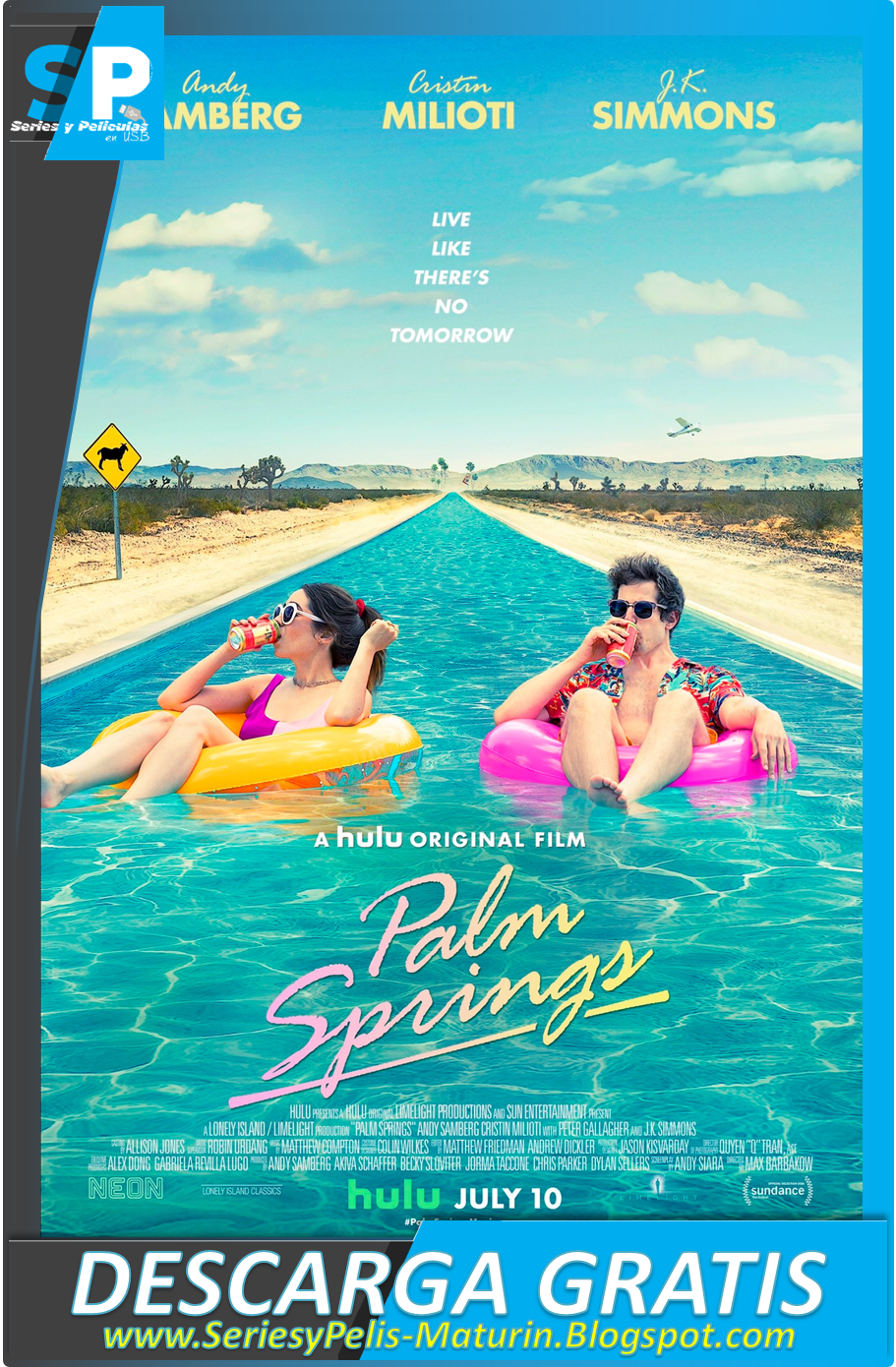 PALM SPRINGS HULU SUBTITULADA HD720p DESCARGA GRATIS