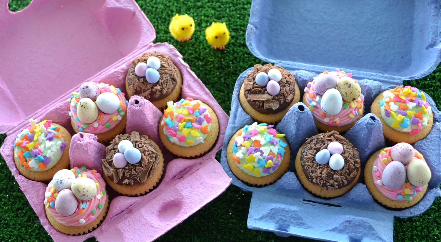 Little Paper Cakes Easter Cupcakes