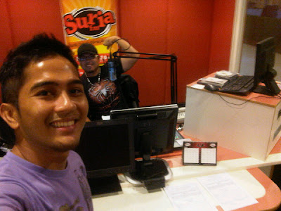 Gambar Farish Aziz Jadi DJ Suria FM Sabah