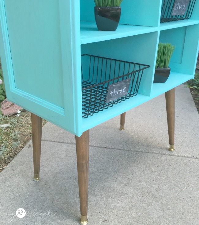 Create a Cubby Shelf made from Cupboard Doors, full picture Tutorial at MyLove2Create