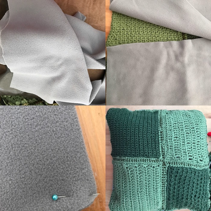 Create With Mom Crocheted Cushion Cover