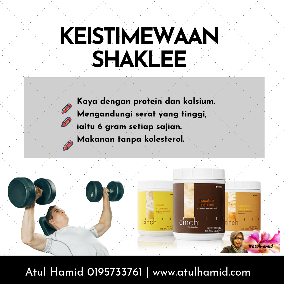 Shaklee kelebihan cinch Perbezaan Life