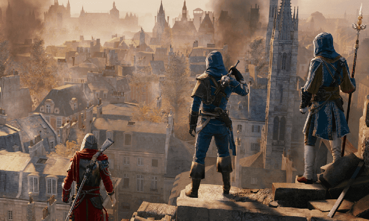 تحميل لعبة Assassin's Creed Unity مضغوطة بحجم صغير للكمبيوتر