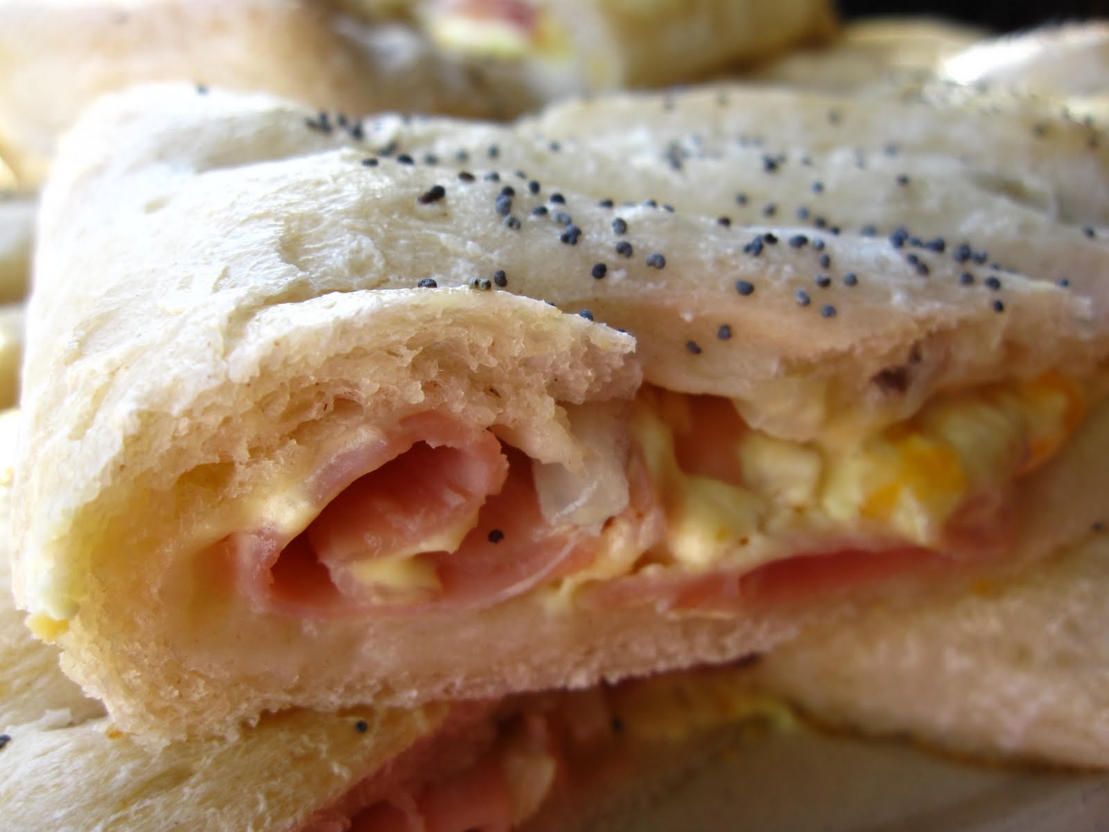 Fanksgiving Ham and Cheese Bread