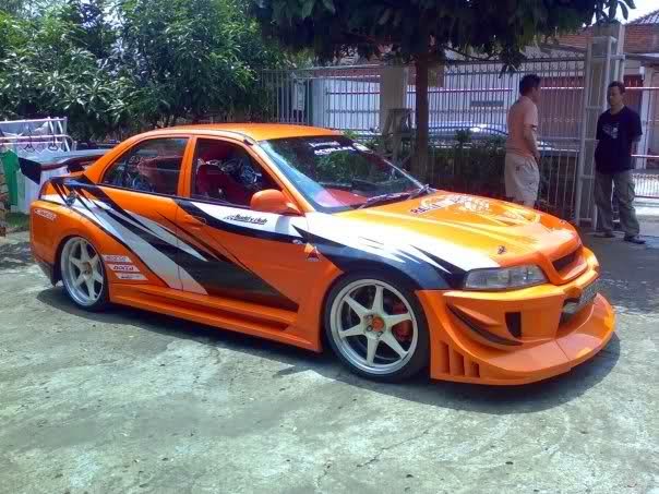 Kumpulan Modifikasi Mobil Mitsubishi Lancer Evolution 