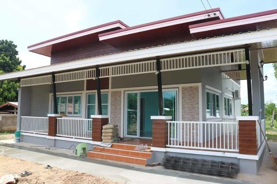 rumah minimalis kombinasi warna hitam dan abu abu