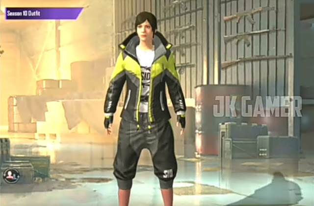 Season 10 Outfit PUBG Mobile Lite Season 10 Tier rewards