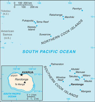 Islas del Mundo: Islas Cook