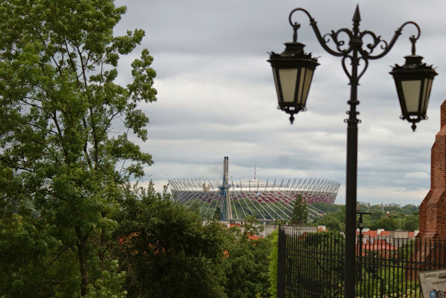 widok na stadion narodowy