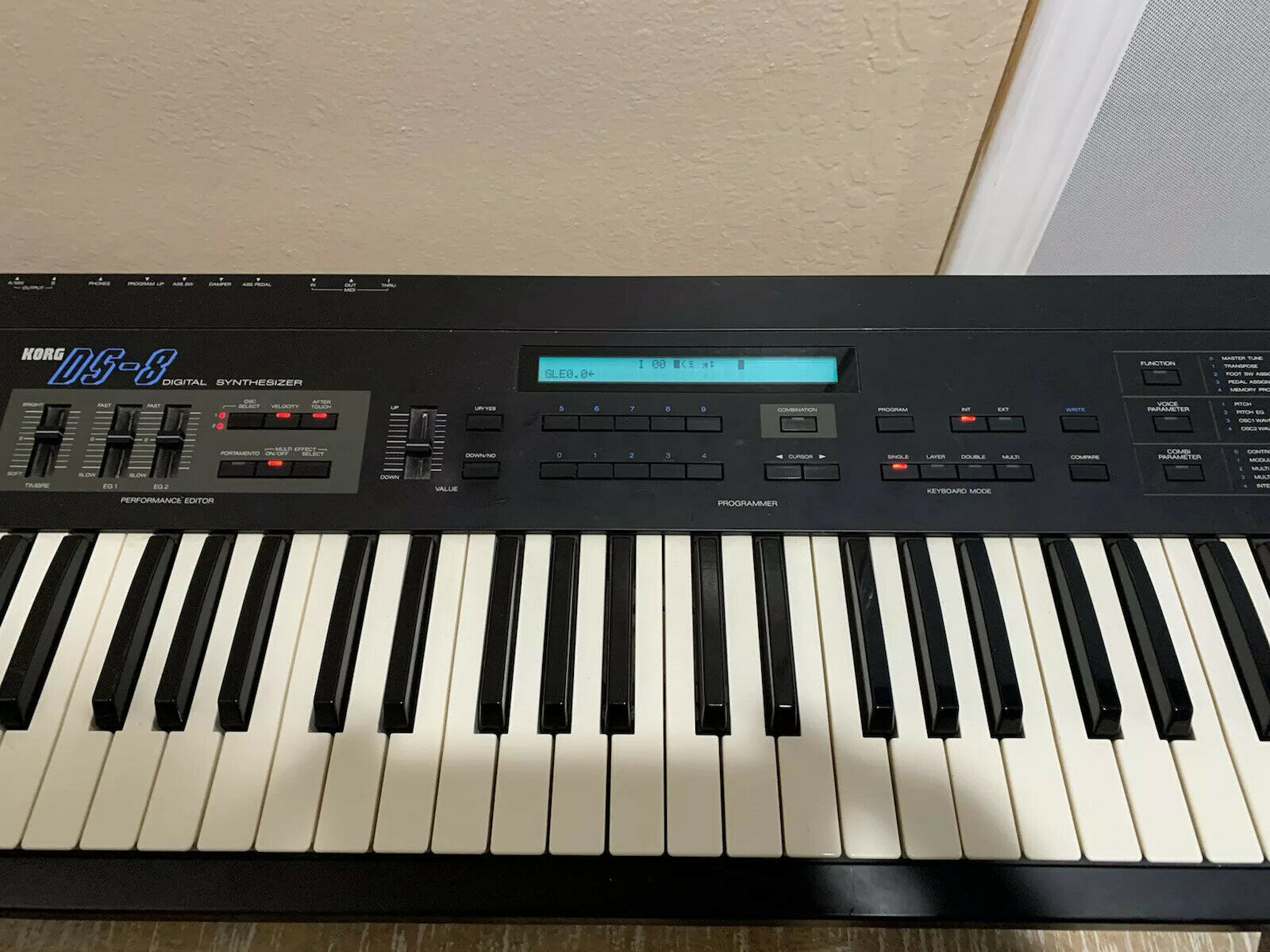 MATRIXSYNTH: Korg DS-8 1987 FM Synthesizer