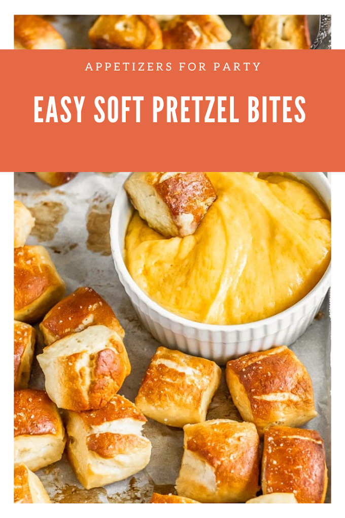 EASY SOFT PRETZEL BITES RECIPE