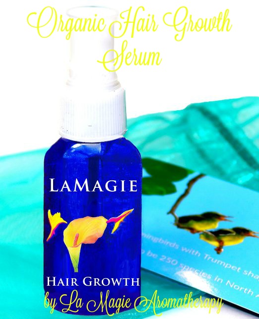 GlamRiver Organic Hair Growth Serum by La Magie Aromatherapy