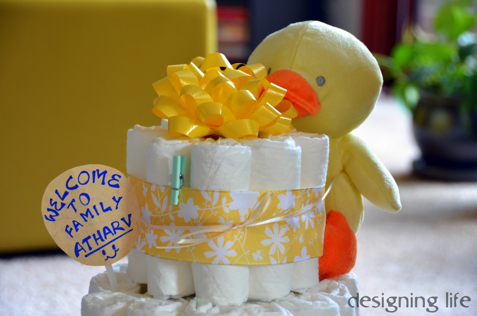 designing life Diaper Cake 2