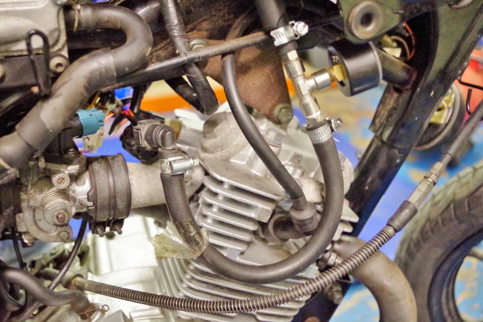 Yamaha YBR 125 Owner Blog Yamaha YBR 125 Engine refit , fitting